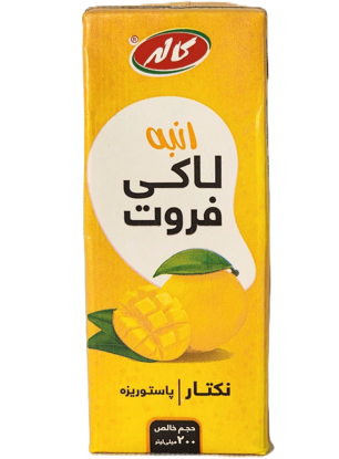 تصویر از آبمیوه تتراپک 200 میل کاله بسته 36 عددی انبه