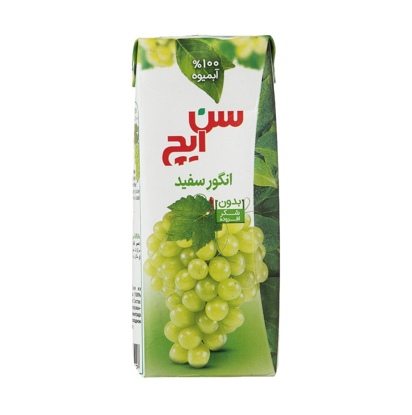 تصویر از آبمیوه تتراپک 200 میل سن ایچ 36 عددی انگور سفید