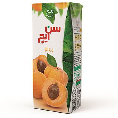 تصویر از آبمیوه تتراپک 200 میل سن ایچ بسته 36 عددی زردآلو