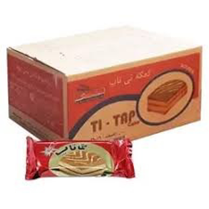 تصویر از کیک لایه ای تی تاپ اصل 60 گرم سالمین کارتن 36 عددی