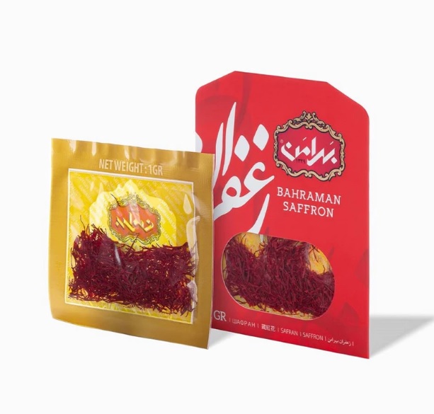 تصویر از زعفران بهرامن 1 یک گرم تک عددی