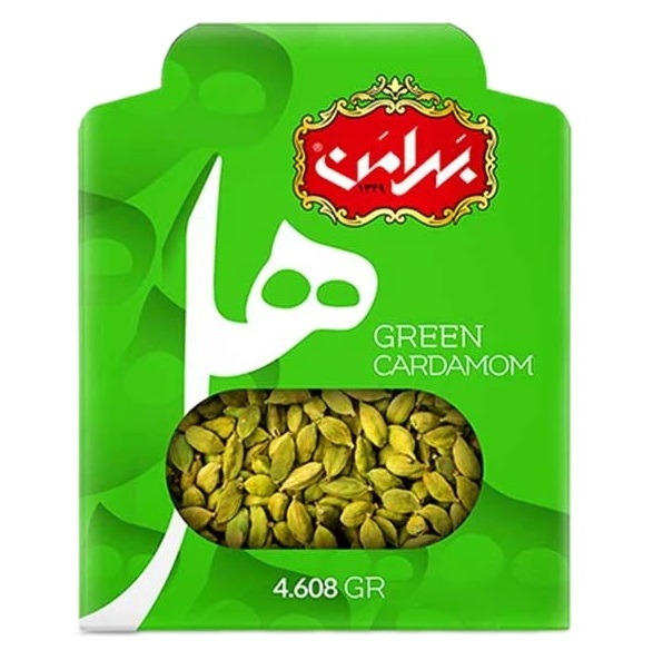 تصویر از دانه هل سبز بهرامن 4.608 گرم ( یک مثقال) تک عددی