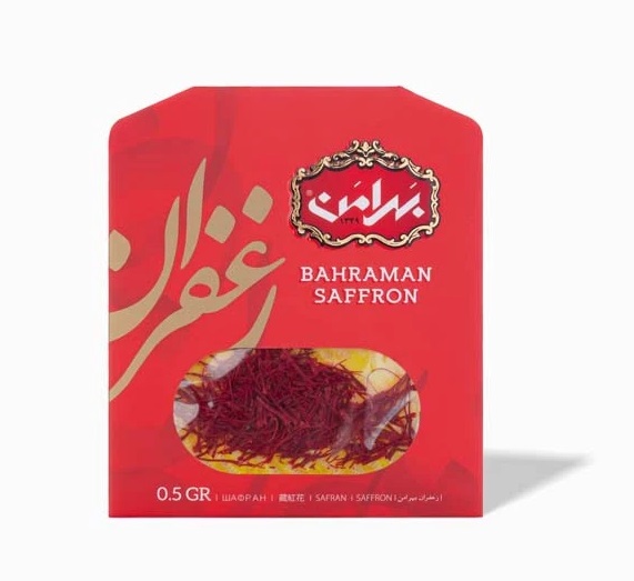 تصویر از زعفران بهرامن 0.5 نیم گرم تک عددی