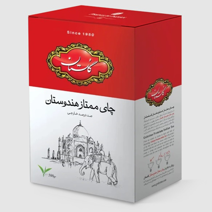تصویر از چای گلستان 500 گرم قرمز